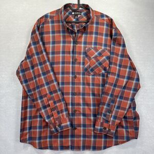 Alaskan Hardgear by Duluth Men's 2XL Long Sleeve Shirt Flannel Plaid Button Up